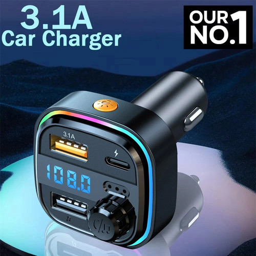 Car charger bluetooth 0 - charger, 5.0