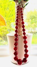Vintage Chunky Red Large