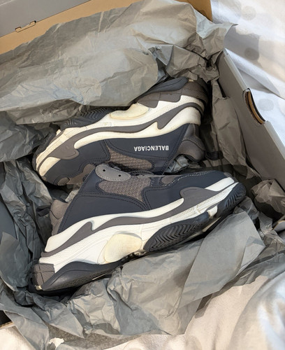 Balenciaga triple grey white - triple, grey/white
