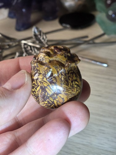 Fruit jasper crystal rose - fruit,