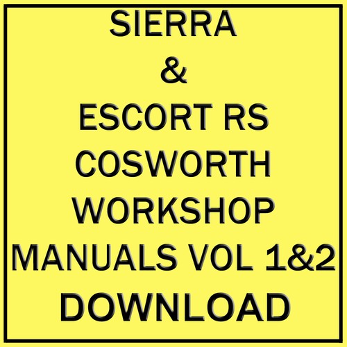 Ford sierra escort rs - ford,