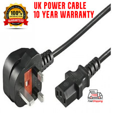 UK Mains Power Lead Cable for