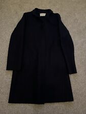 Harris Wharf London Cocoon Pressed Virgin Wool Coat Jacket Small 42 IT RRP£460