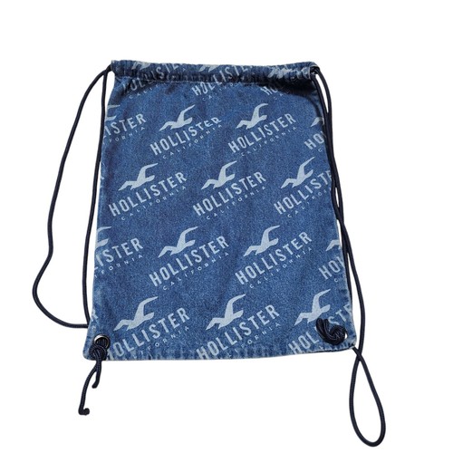 Hollister denim drawstring - hollister,