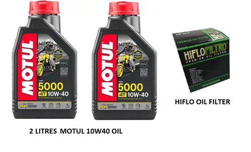 Oil and filter - and, kit