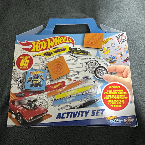 Hot wheels activity set - activity,