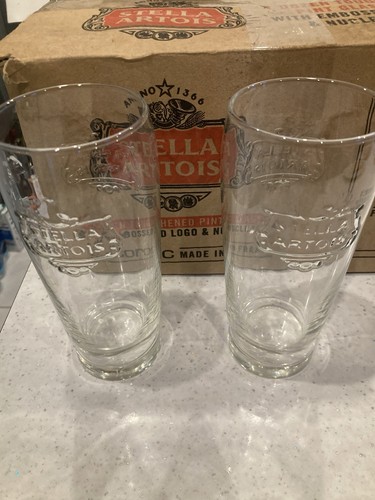 Stella artois pint - pint, glasses