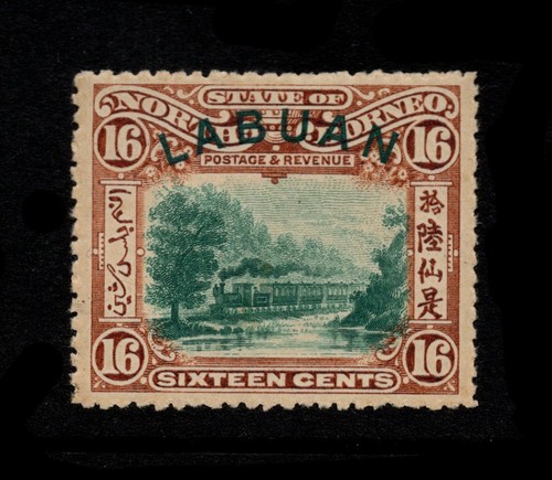 Labuan 1900 16c - 1900-02, sg