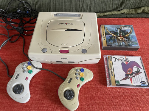 Sega saturn console - sega,