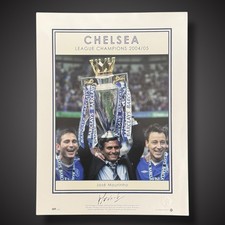 Jose Mourinho signed print -