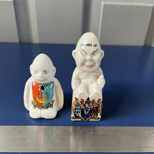 Crested china thumbs up - crested,