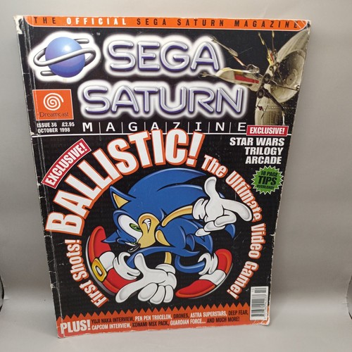 Sega saturn magazine issue - sega, 36
