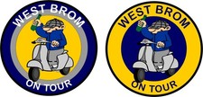 West Brom On Tour Pin Badge