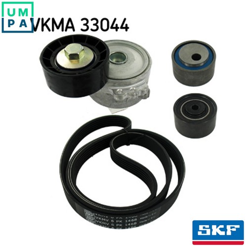 Vribbed belt set vkma - set, 33044
