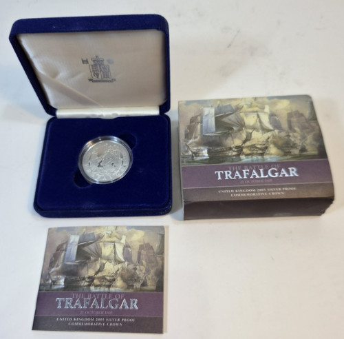 2005 silver proof crown - proof,