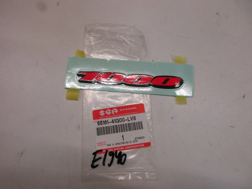 Sticker e1940 suzuki - suzuki, gsx-r
