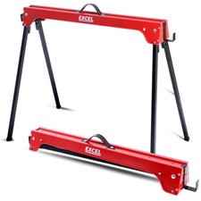 Folding saw horse - folding,