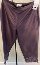 Principles Purple Embroidered Trousers (petite 12)