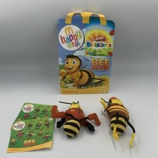 Mcdonalds Bee Movie Buzz & Pollen Jock Toy Bundle