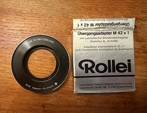 Rollei m42 adapter - m42, r-mount