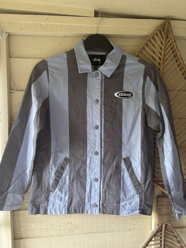 Stussy striped jacket - jacket, xs