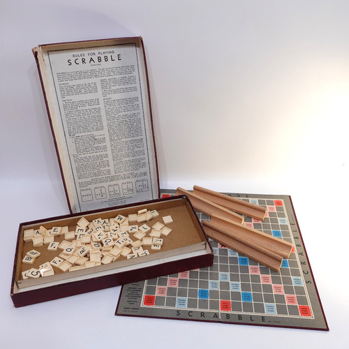 Vintage 1950s scrabble rare - 1950s,