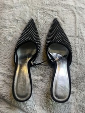 SUMMER SLIPPERS NEW ZARA BLACK