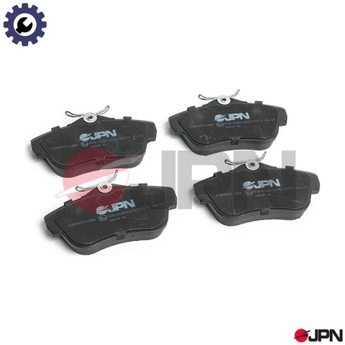 Brake pad set disc - disc,
