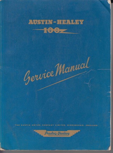 Austin healey 100 service - 100,