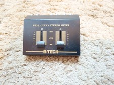 B-tech Two channel stereo line level audio mixer