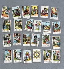 Vintage Lenormand Fortune Teller Card Deck Hungarian Divination Tarot Old *Read