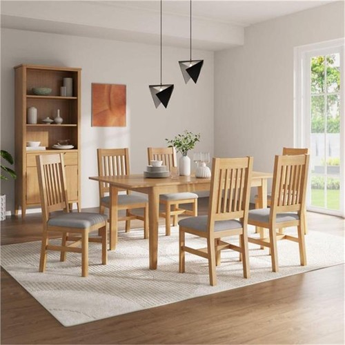 Oak large extending dining - large,