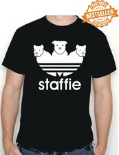 UNISEX Spoof Staffie Dog T-Shirt / Tee / Chav / Sport / Birthday / Xmas / S-XXL