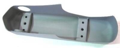 Rear bumper overider - overider, right