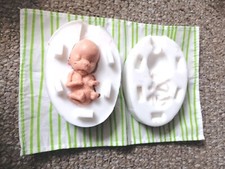 Silicone embryo mould plus embryo doll