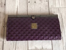 Anna Sui Purple Squares Design
