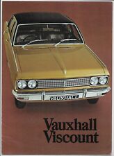 1971 Vauxhall Viscount car brochure