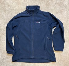 BERGHAUS Blue Ladies Fleece Zip up Jacket UK Size 18