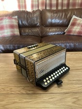 Hohner 2915 Luxury Vienna Diatonic Accordion with Original Box