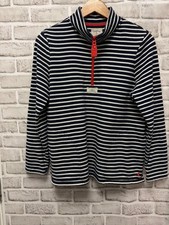 NEW LADIES JOULES NAVY/WHITE
