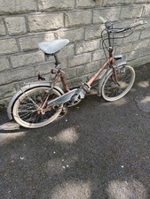 Vintage bicycle fold away - bicycle,