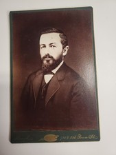 Late 19th C Cabinet Card Photo