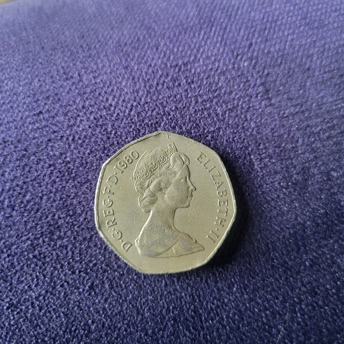 1980 pence piece - 1980, 50