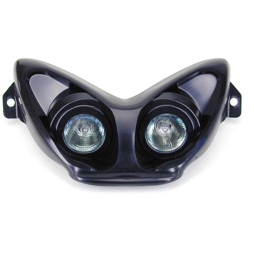 Black double halogen - black,