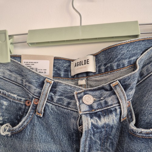Agolde jeans mid rise - agolde,