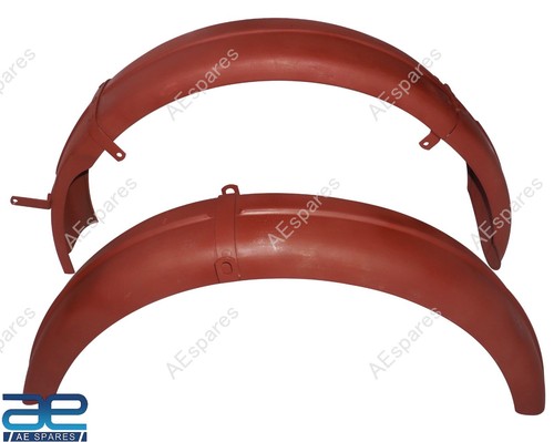 Front rear fender mudguard - rear,