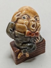 Wade Whimsie Collectible Humpty Dumpty Figurine Nursery Rhymes Character 2.5"