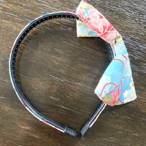 Floral ribbon headband for - floral,