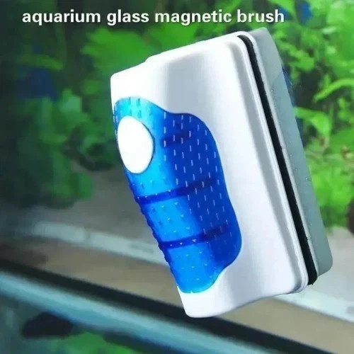 Magnetic fish tank brush algae - fish,