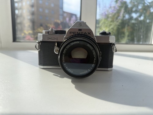 Pentax with 50mm - mx,
